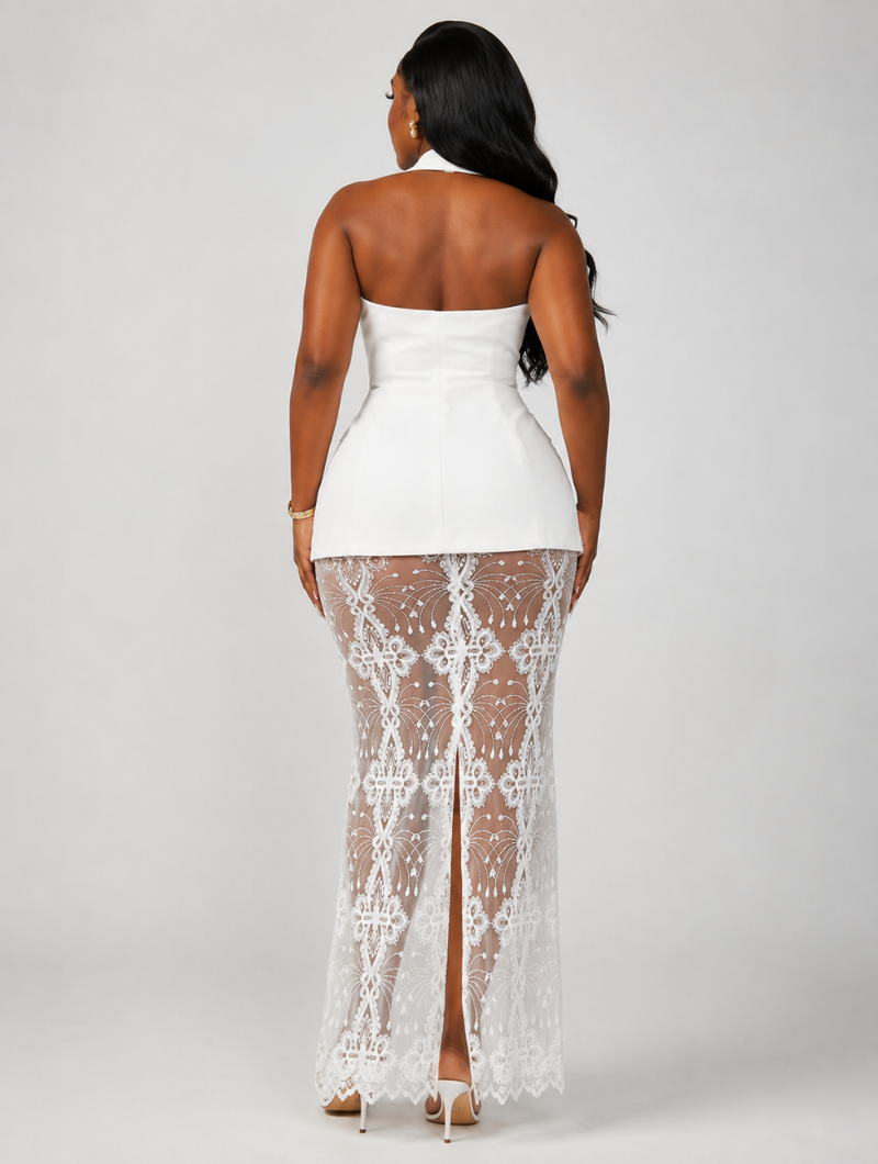 Halter Blazer Lace Duo