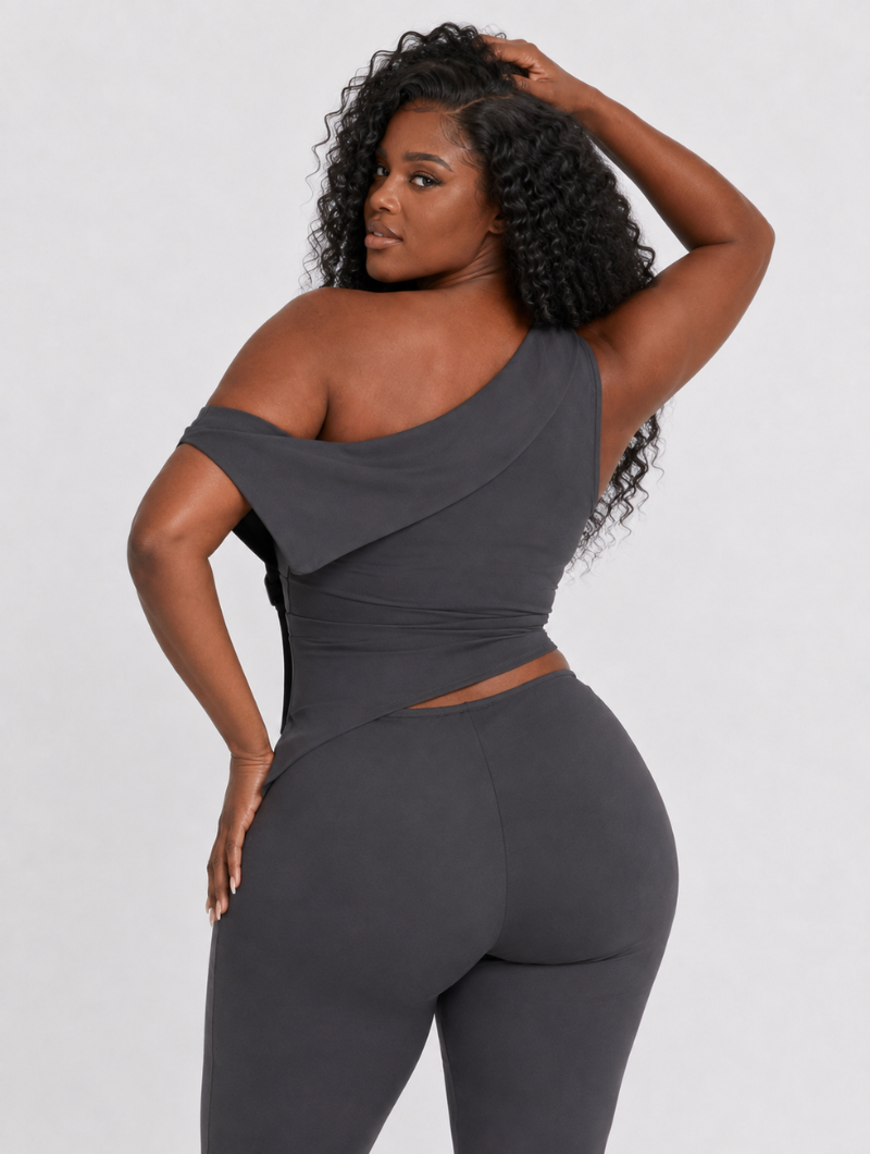 Charcoal Cutout Two Piece (Pre-Order)