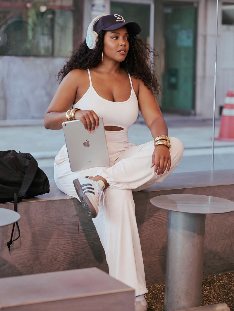 Snatched Waist Cutout Jumpsuit