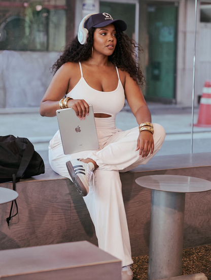 Snatched Waist Cutout Jumpsuit