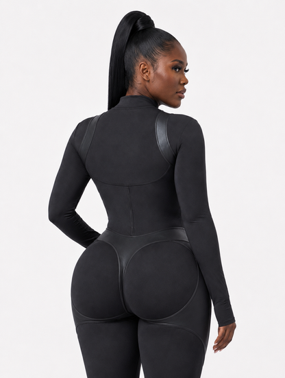 Corset Sculpt Long Jumpsuit