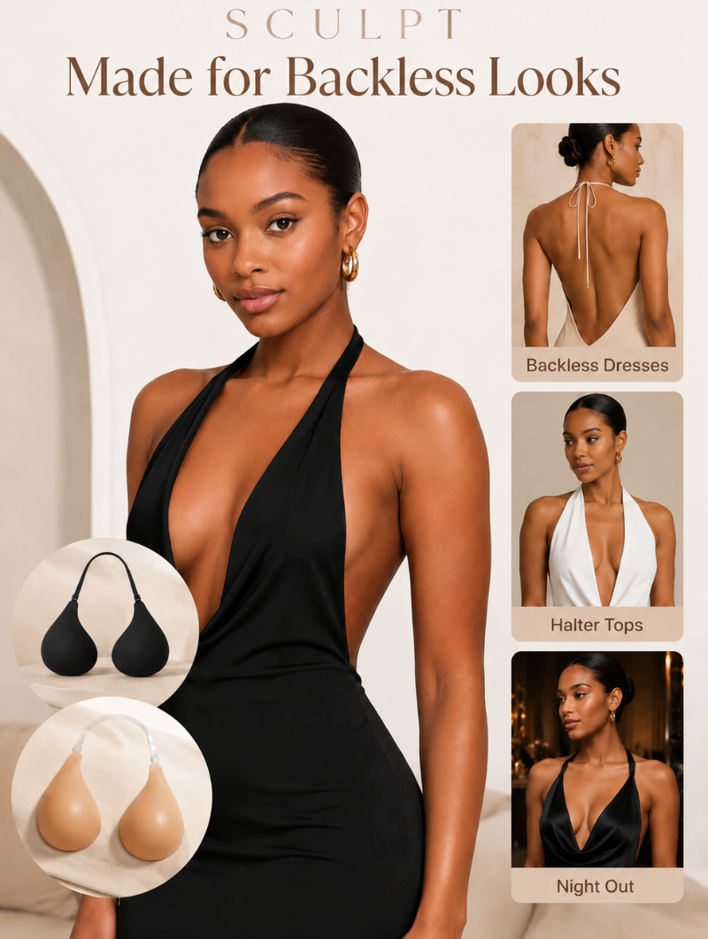 Invisible Lift Halter Bra