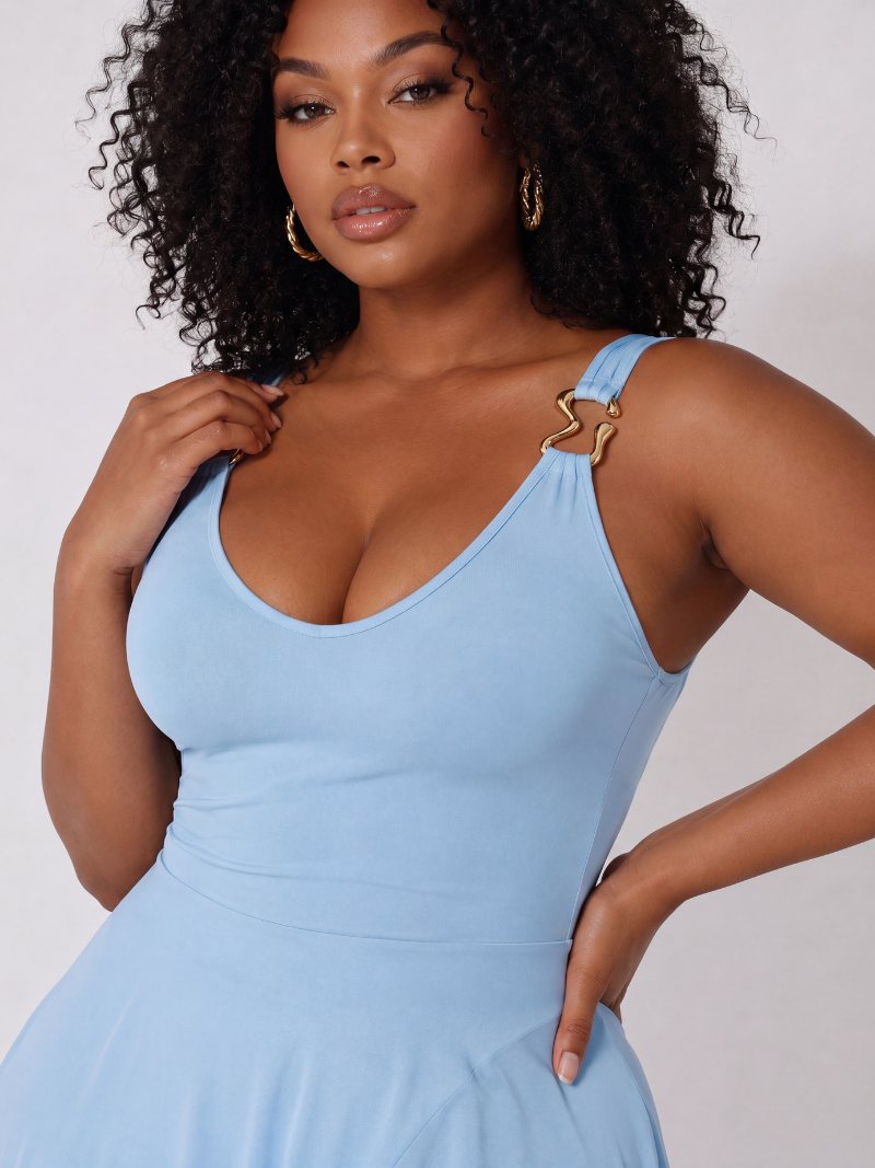 Curve Snatching Cami Maxi