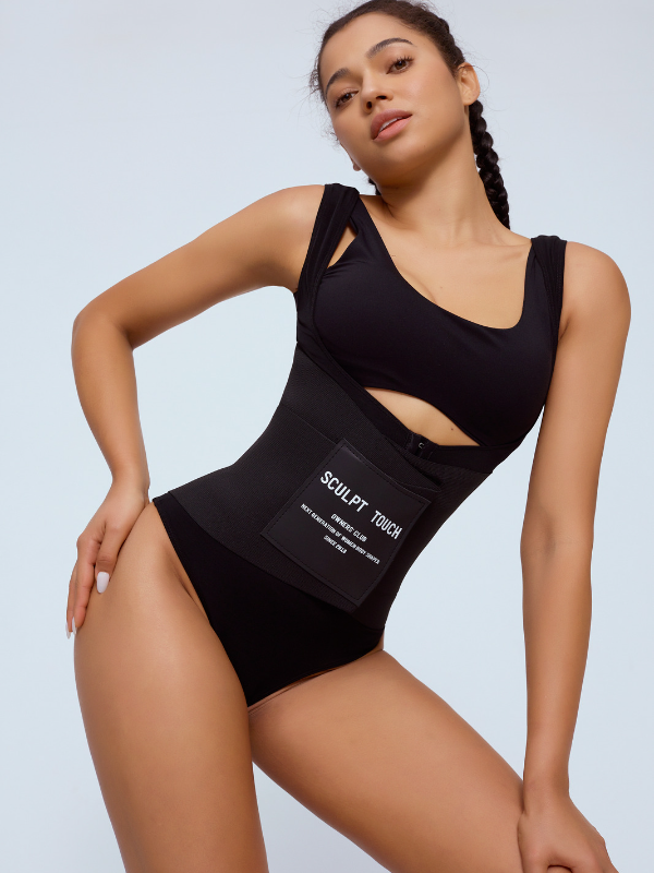 Hourglass Bodysuit（beige）-（Black Friday）