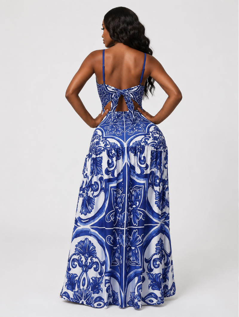 Blue Porcelain Resort Set