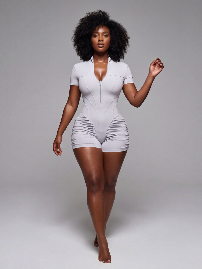 The Ruched Sculpt Suit
