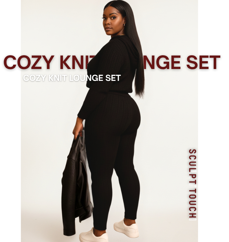 Minimalist Cozy Knit Lounge Set