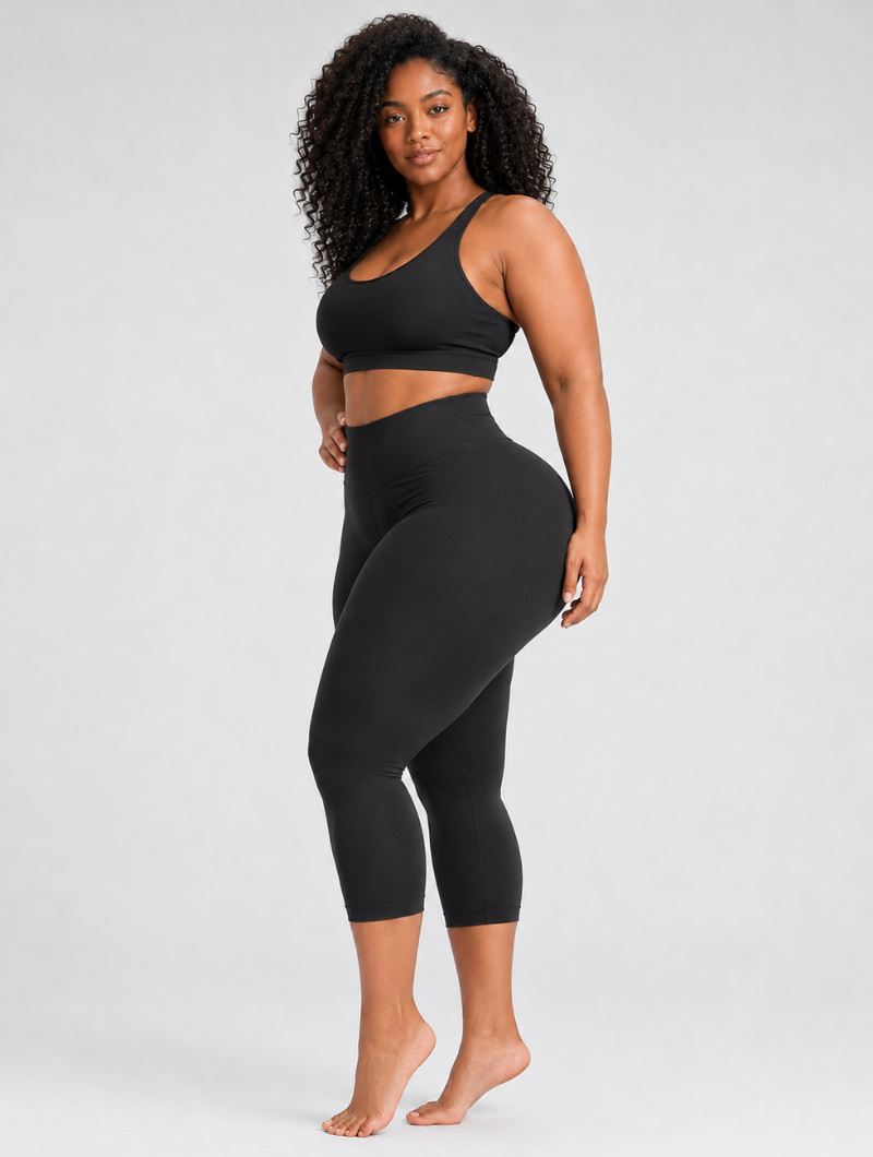 Barely-There Pocket Crop Leggings