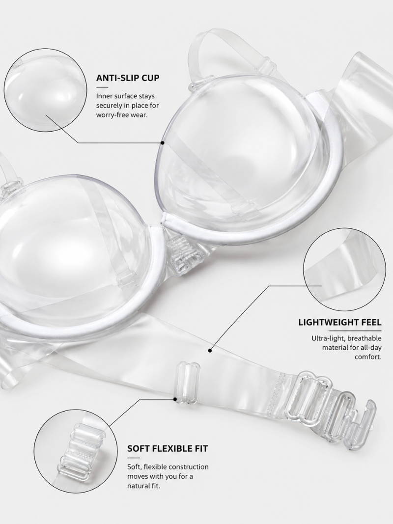 Crystal Clear Contour Bra