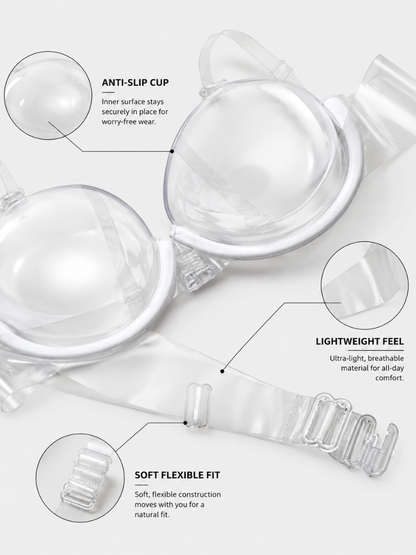Crystal Clear Contour Bra