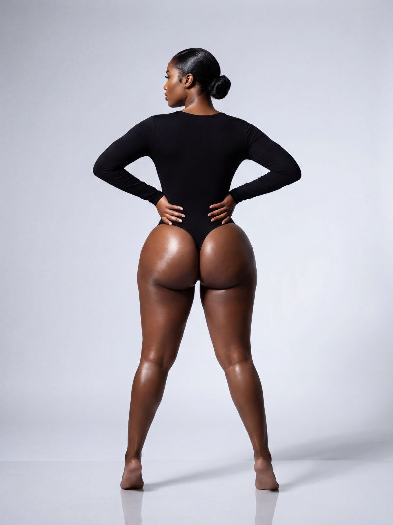 Cozy Long Sleeve V-Neck Bodysuit