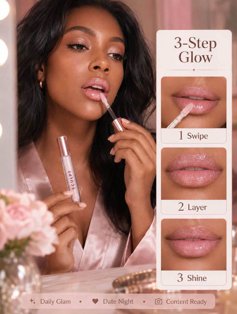 Sculpt Glassy Lip Gloss