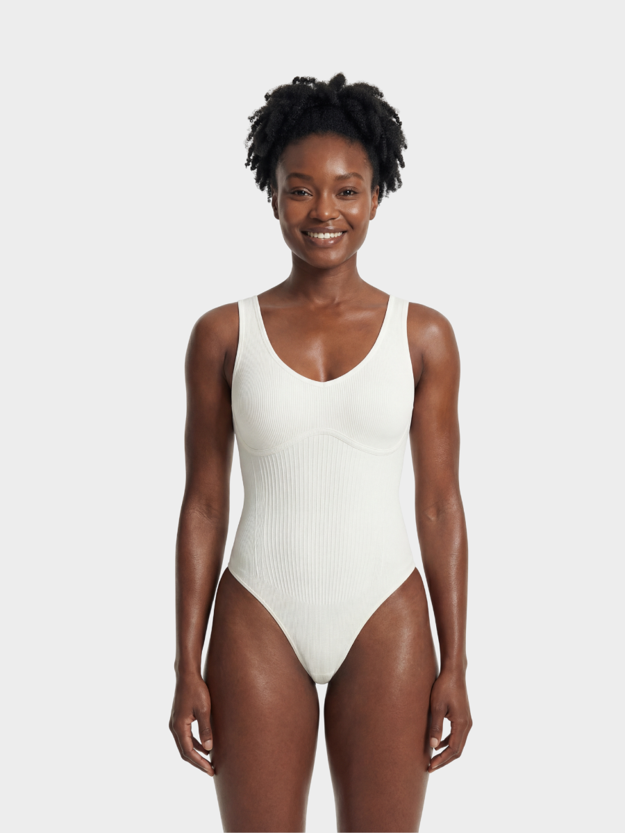 Slimming V-Neck Bodysuit