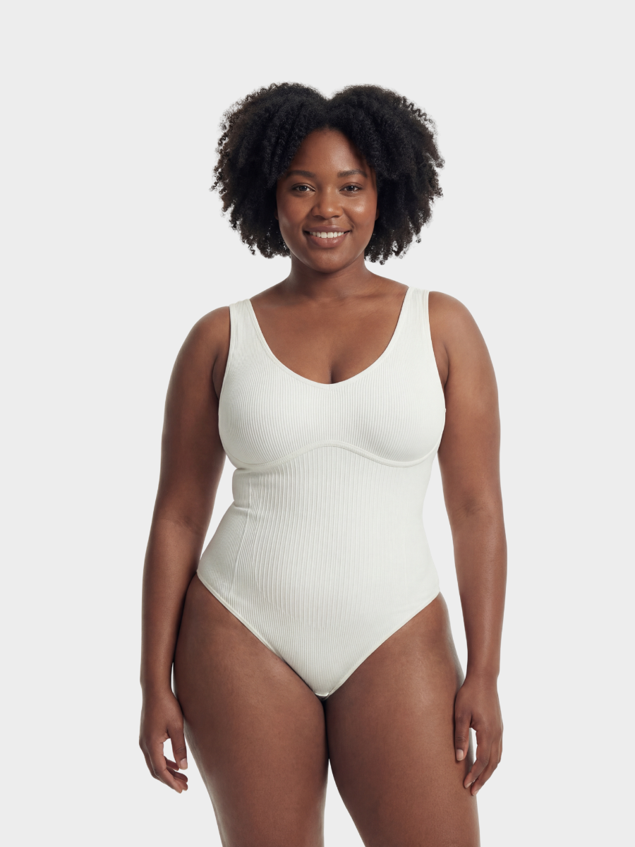 Slimming V-Neck Bodysuit