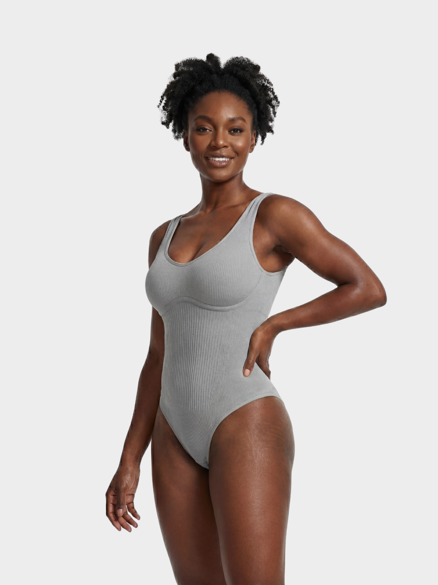 Slimming V-Neck Bodysuit
