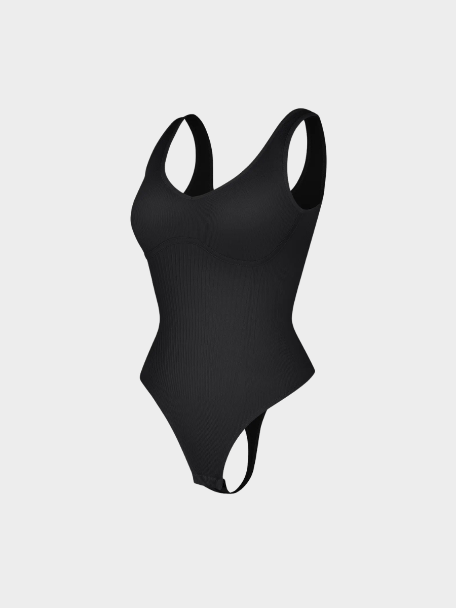 Slimming V-Neck Bodysuit