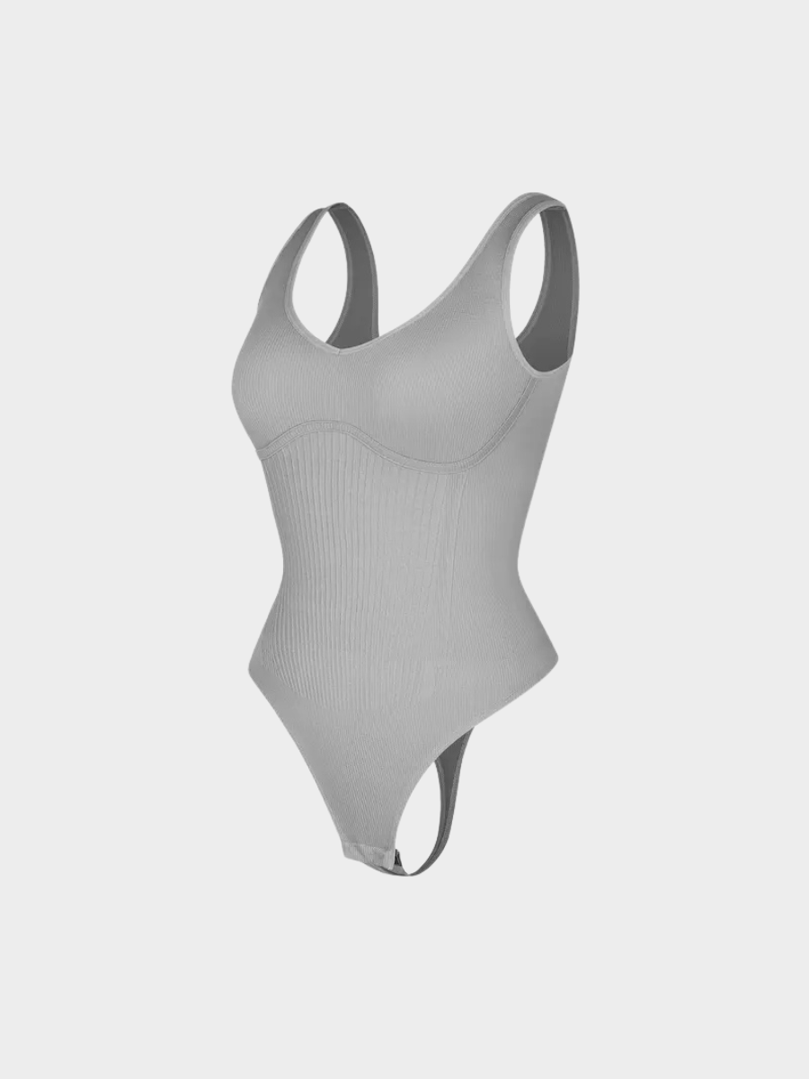 Slimming V-Neck Bodysuit