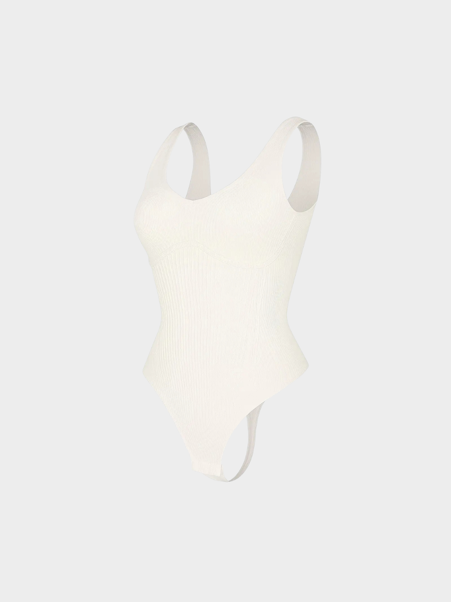 Slimming V-Neck Bodysuit