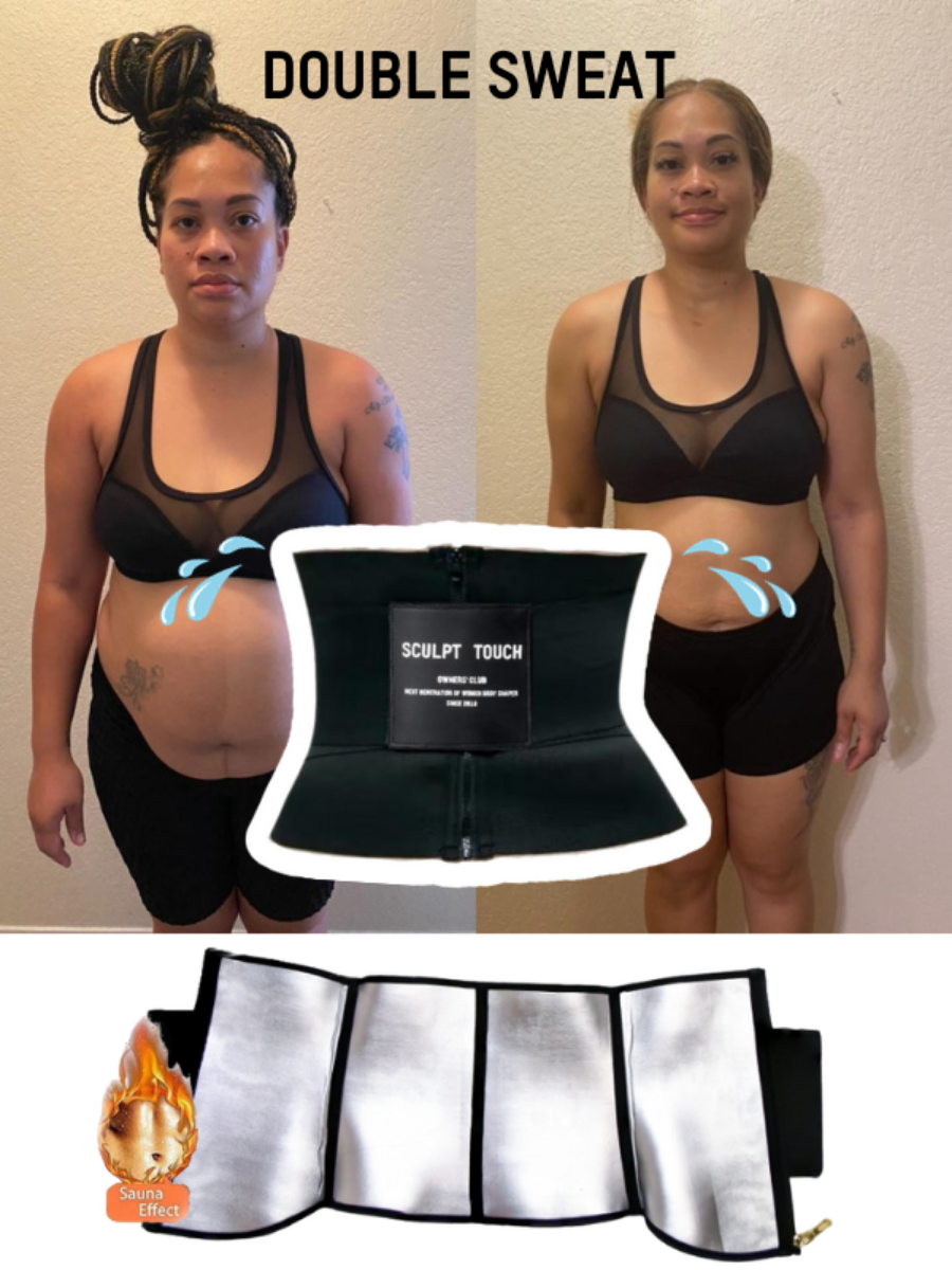 Sauna Hourglass Girdle-Sweat Max