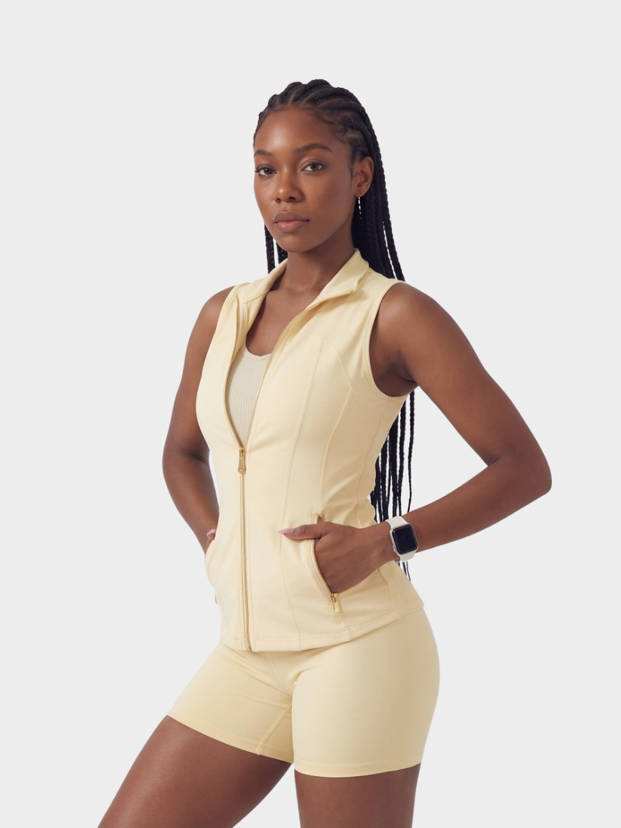Gold Zipper Active Set