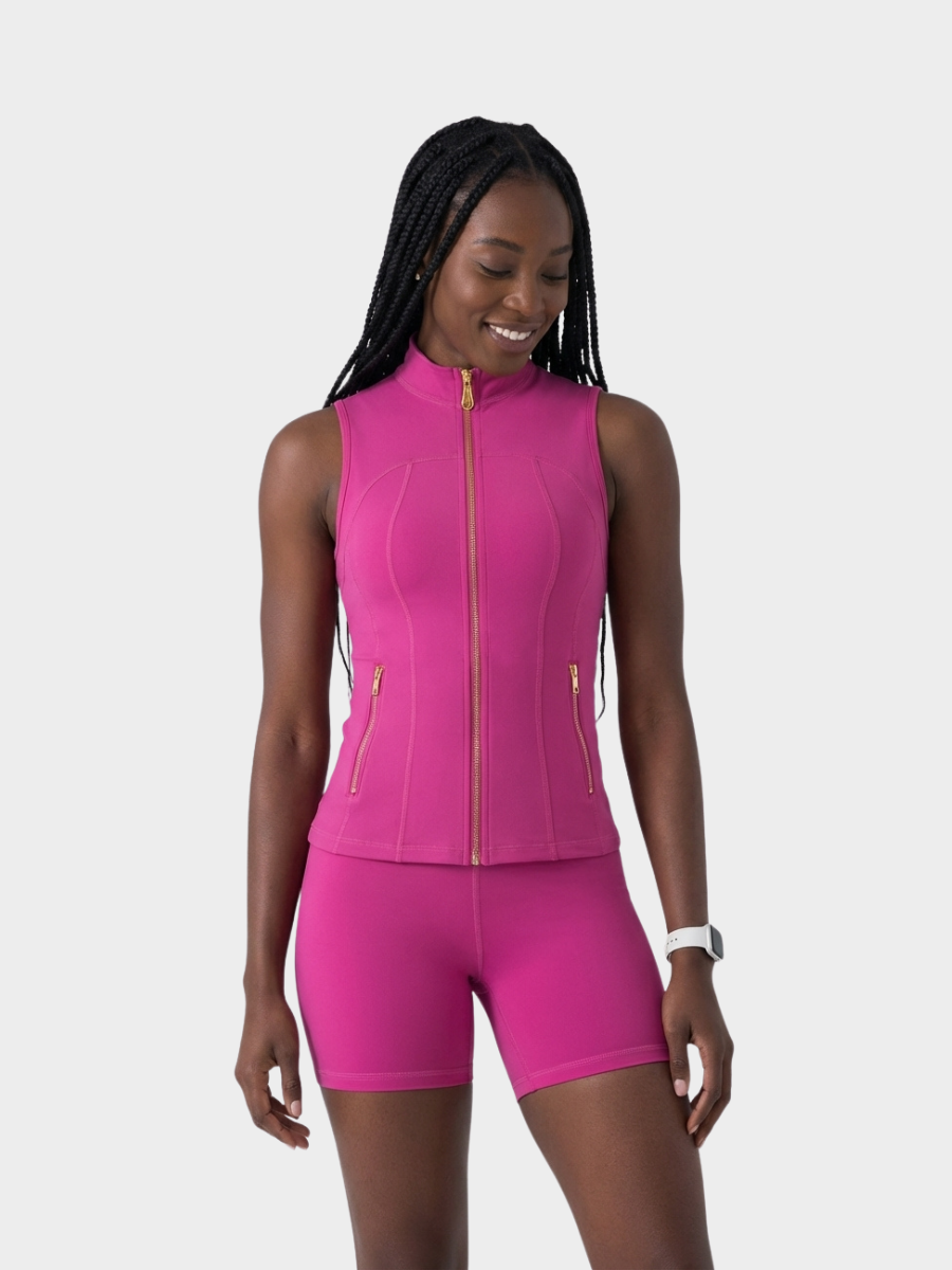 Gold Zipper Active Set