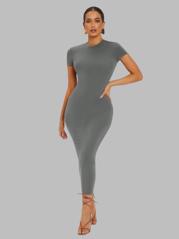 Elegant Bodycon Maxi Dress