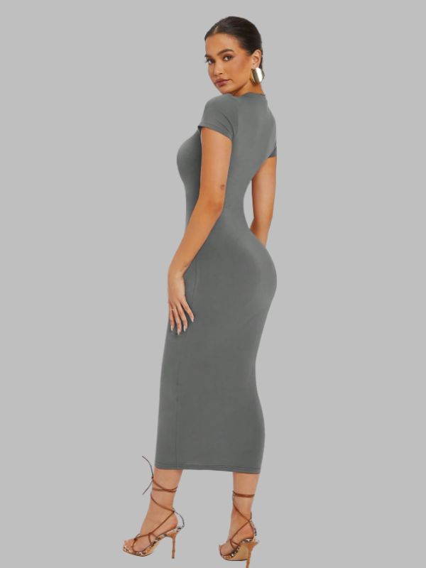 Elegant Bodycon Maxi Dress