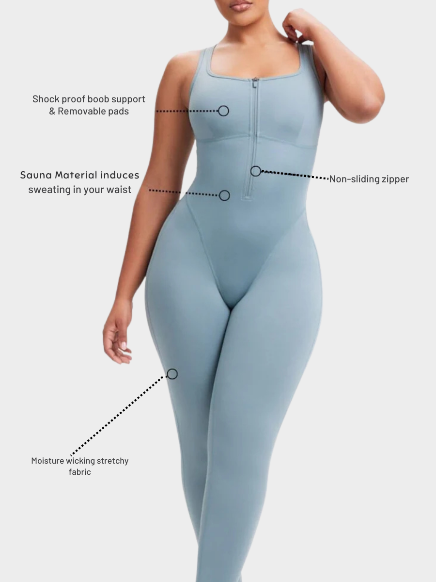 Sauna Compression Bodysuit