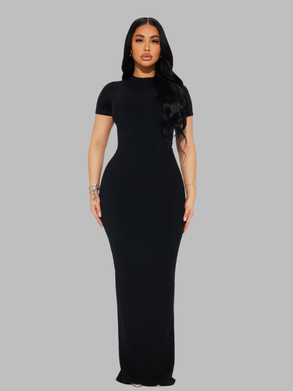 Elegant Bodycon Maxi Dress