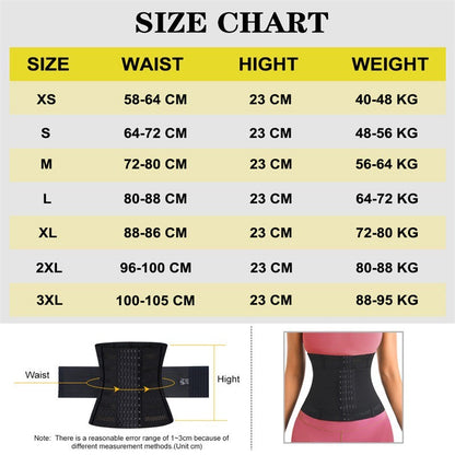 Mesh breathable  high-strength waist trainer