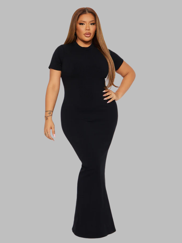 Elegant Bodycon Maxi Dress