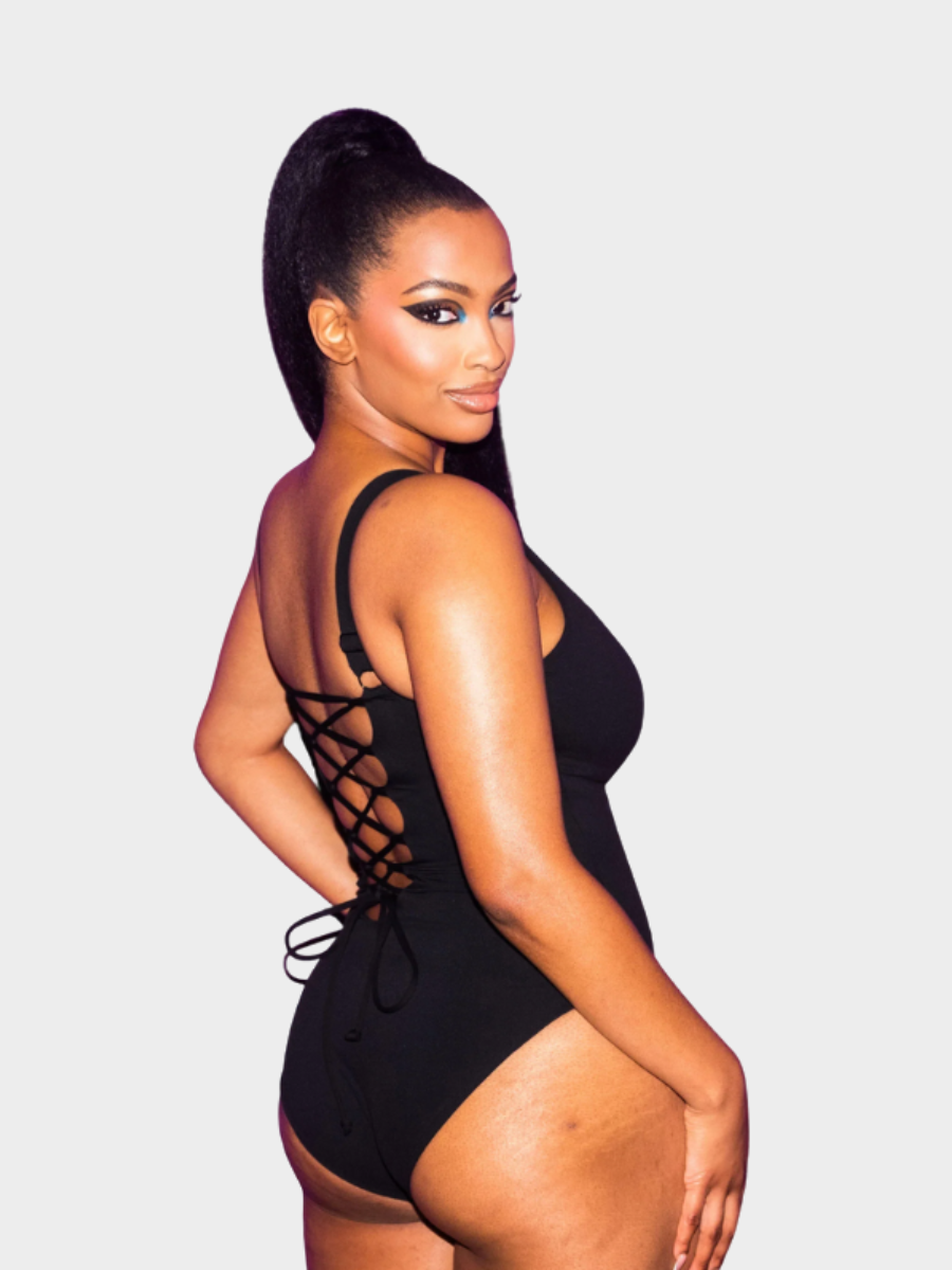 Hourglass Drawstring Bodysuit