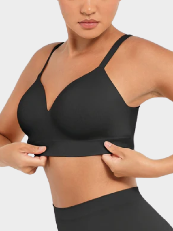 Wireless Push-Up Seamless Comfort Full Coverage Bra