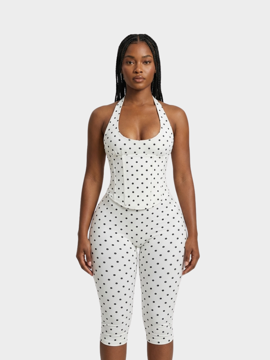 Hourglass Dot Jumpsuit