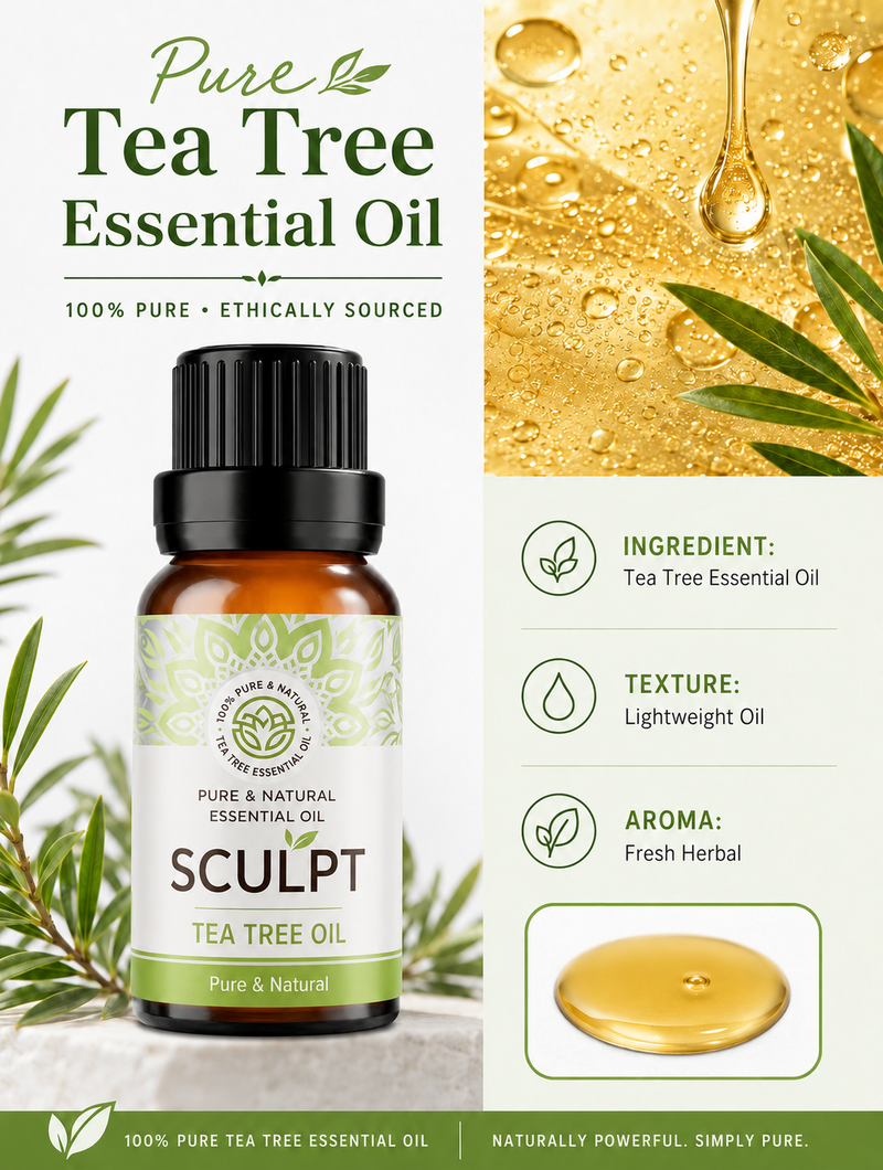 Pure Tea Tree Essential Oil