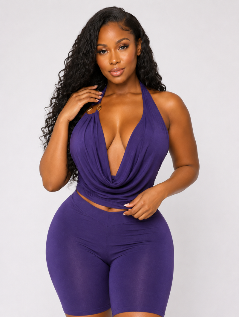 Violet Glam Co-Ord