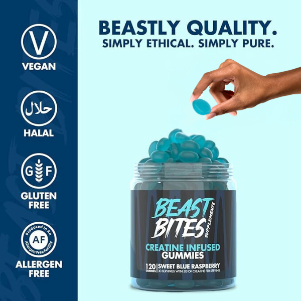 Beast Bites - Creatine Infused Gummies