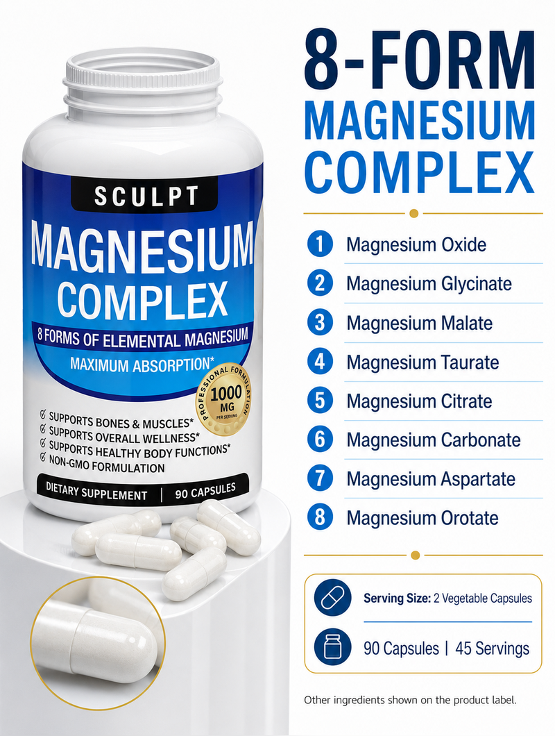Sculpt 8-Form Magnesium Complex