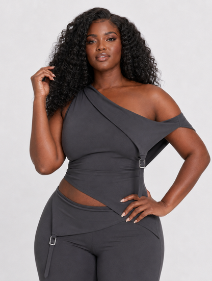 Charcoal Cutout Two Piece (Pre-Order)