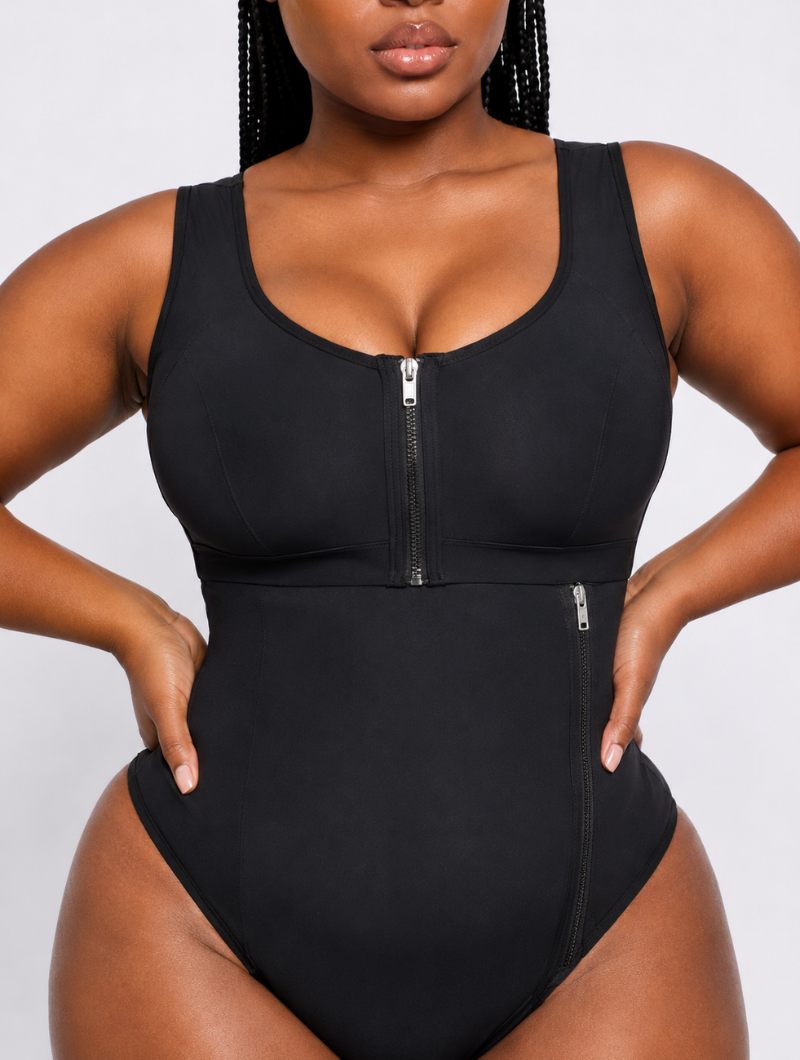 Zip Sculpting Bodysuit