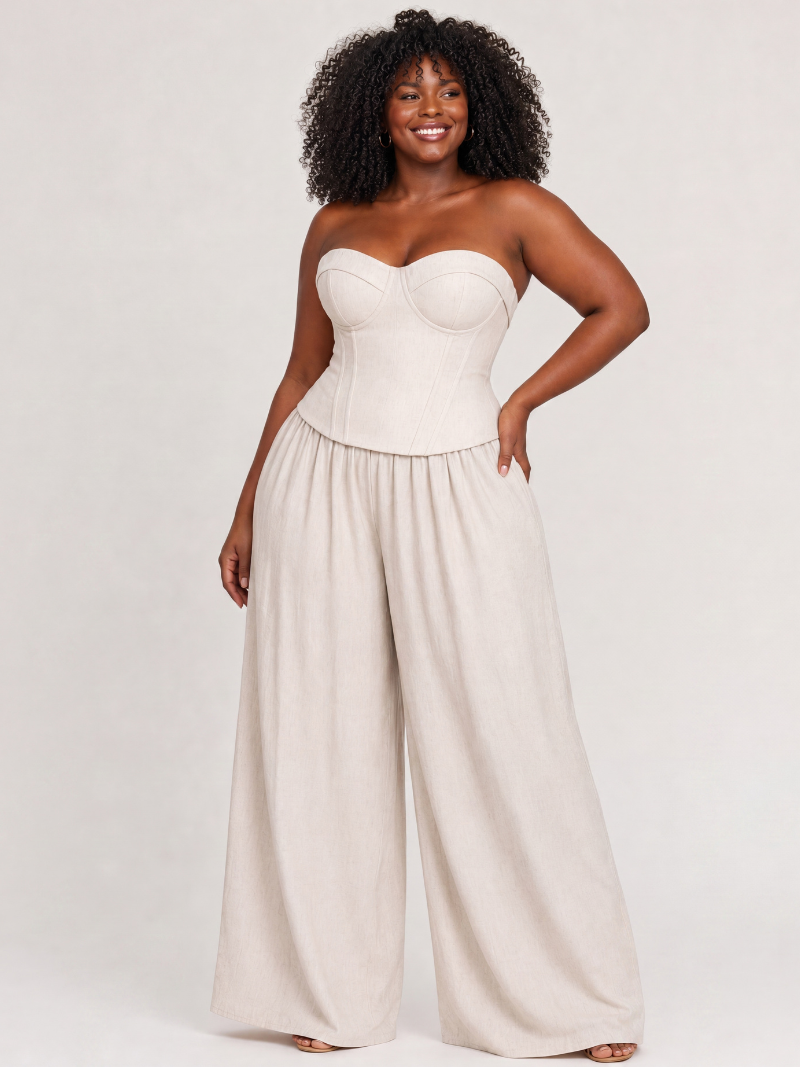 Zephyr Linen Palazzo