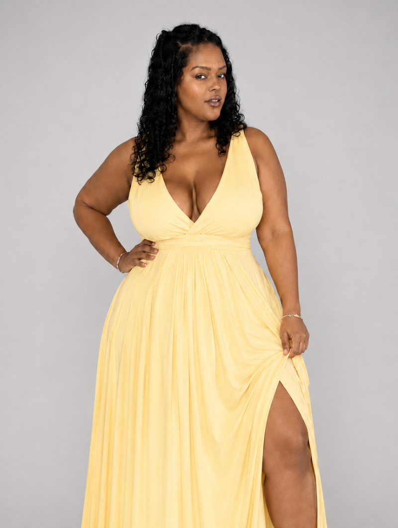 Confidence Curve Slip Dress