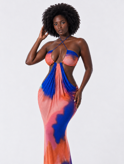 Sunset Glow Maxi Dress