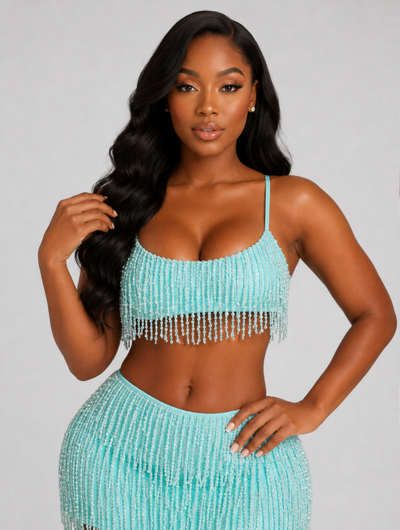 Aqua Dream Fringe Set