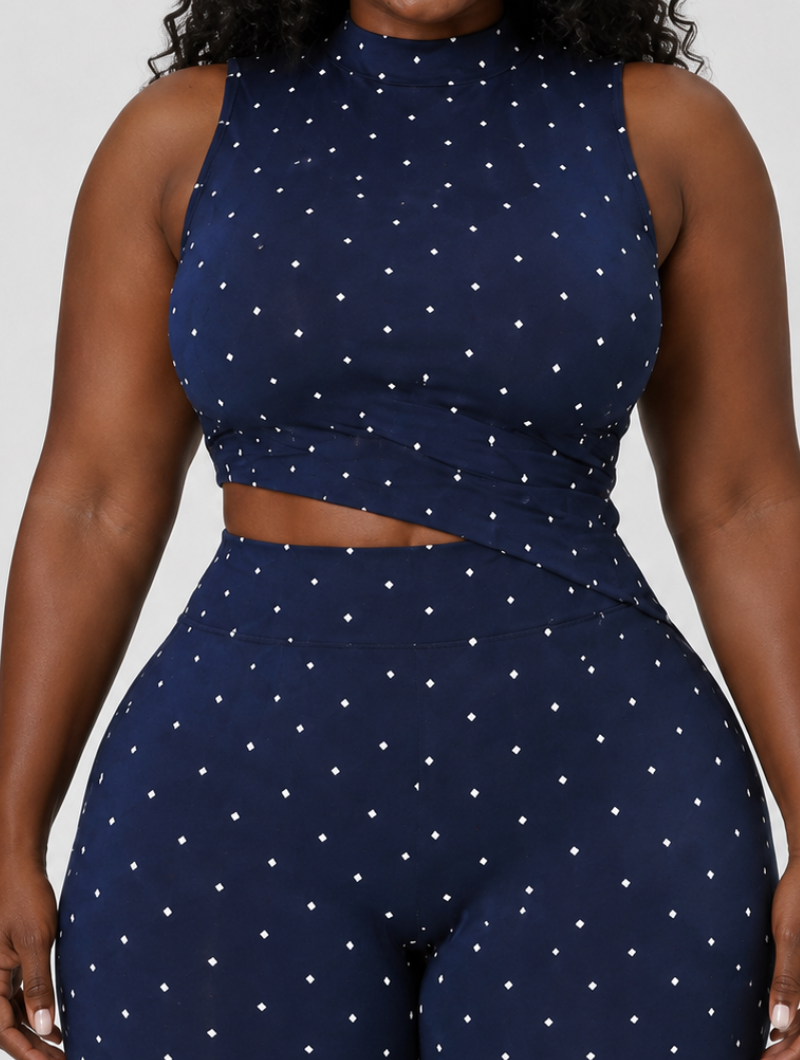 Asymmetric Polka Dot Set