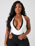 Monochrome Plunge Cutout Duo