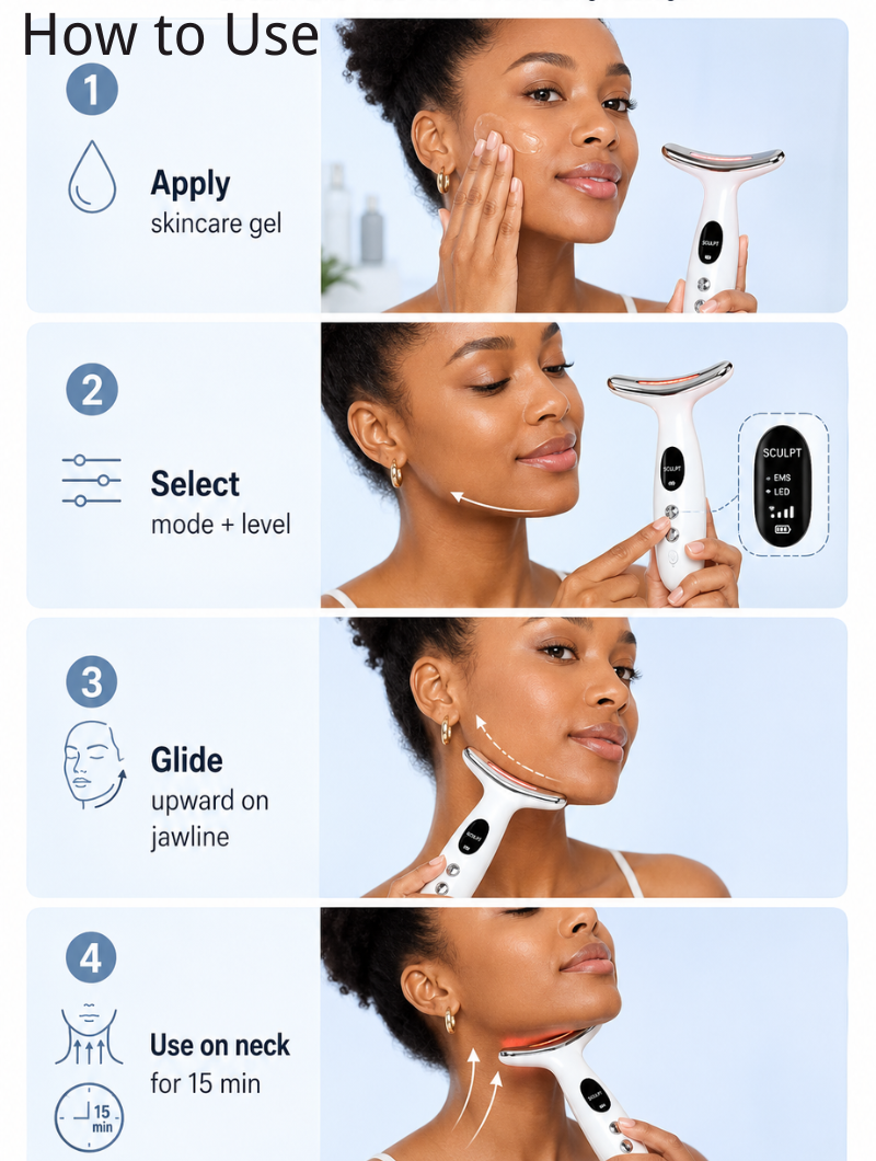 Triple Glow Lift Massager