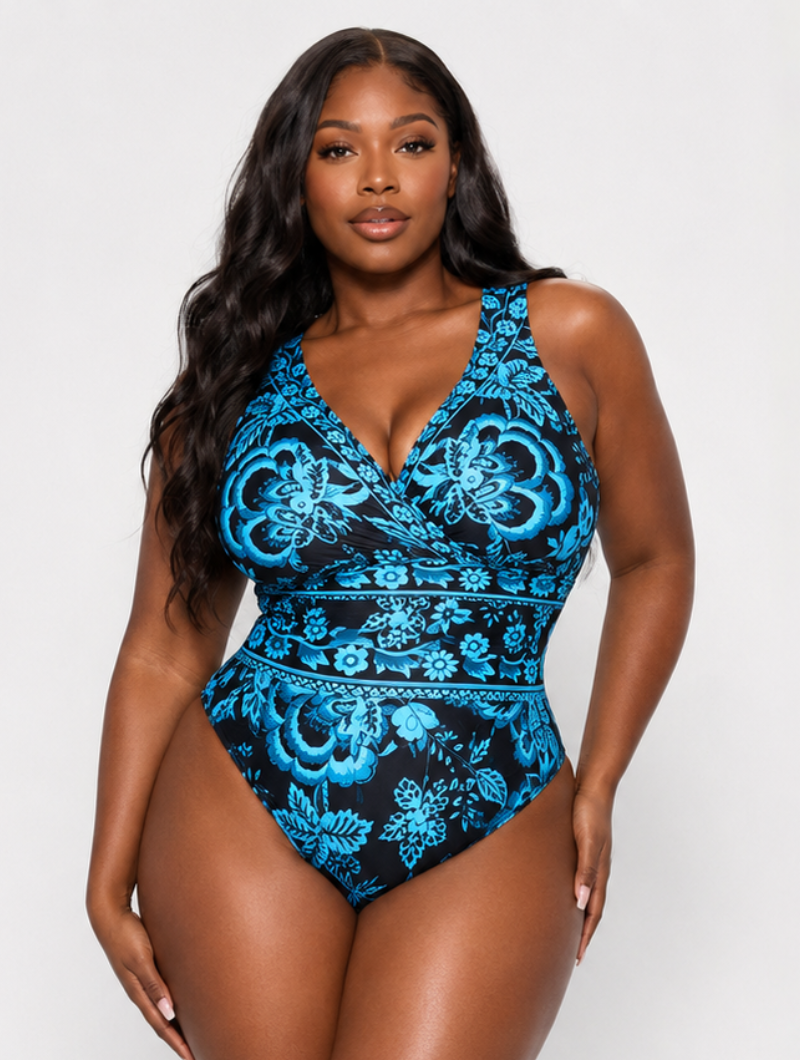 Azure Floral Resort Set