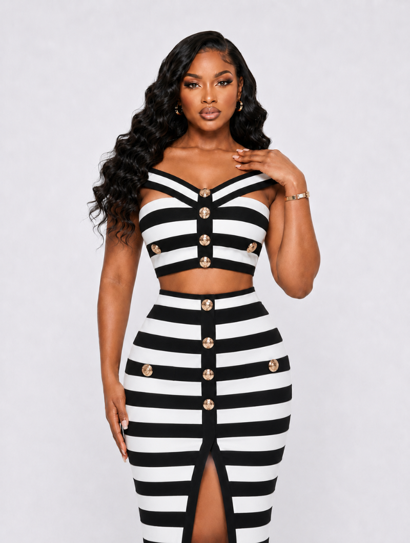 Riviera Stripe Bandage Set