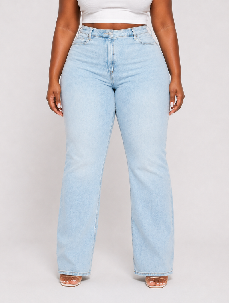 Hourglass Curvy Wide Jeans